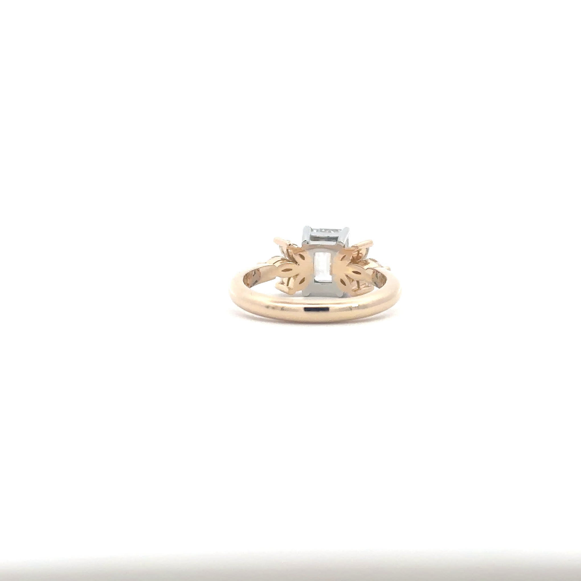 Elegant Emerald Cut Diamond Ring